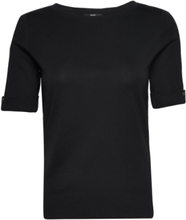 T-Shirts Tops T-shirts & Tops Short-sleeved Black Esprit Collection
