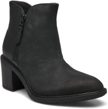 Scene Zip Shoes Boots Ankle Boots Ankle Boots With Heel Black Clarks