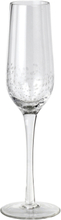 Champagne Glas 'Bubble' Glas Home Tableware Glass Champagne Glass Nude Broste Copenhagen