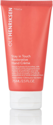 The Ole Touch Stay Intouch Restorative Hand Cream Beauty WOMEN Skin Care Hand Care Hand Cream Nude Ole Henriksen*Betinget Tilbud
