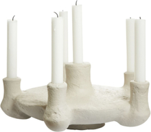 Candle Holder - Dahlia Home Decoration Candlesticks & Lanterns Tealight Holders White Jakobsdals