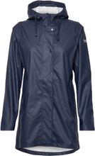 Petra W Rain Jacket Outerwear Rainwear Rain Coats Marineblå Weather Report*Betinget Tilbud