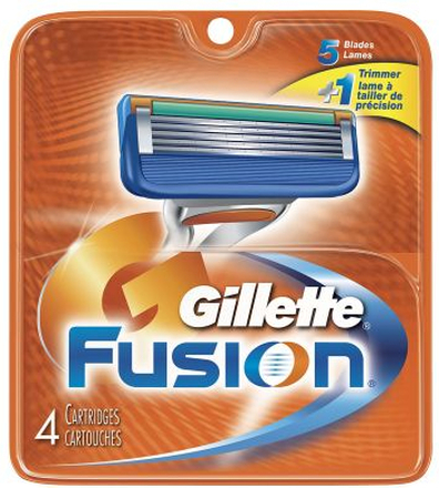 Gillette Fusion rasoir en pack de 4 Gillette