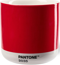 "Pant Latte Thermo Cup Home Tableware Cups & Mugs Coffee Cups Red PANT"