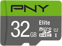 Pny Flashhukommelseskort (microsdhc Til Sd Adapter Inkluderet) 32gb Microsdhc Uhs-i Memory Card
