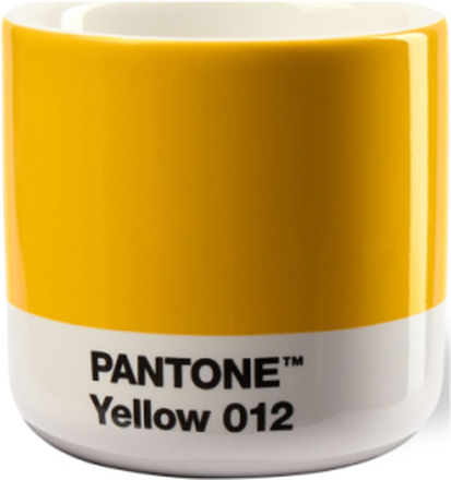 Pant Machiato Cup Home Tableware Cups & Mugs Espresso Cups Yellow PANT