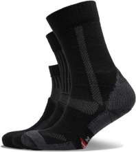Hiking Combo Socks 3 Pack Sport Socks Regular Socks Black Danish Endurance