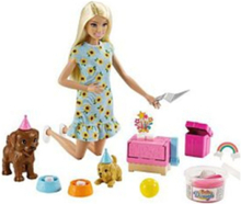 Puppy Party Doll And Playset Toys Dolls & Accessories Dolls Multi/patterned Barbie