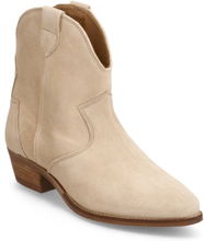 Clarice Shoes Boots Ankle Boots Ankle Boots With Heel Beige Pavement