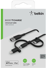 Belkin Boost Universal Charging Cable 1m Black