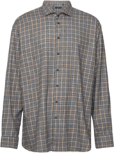 Regular Fit Mens Shirt Tops Shirts Casual Grey Bosweel Shirts Est. 1937