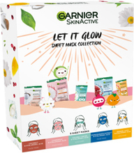 SkinActive Let It Glow Sheet Mask Collection Gift Set