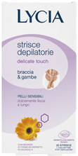 Lycia Delicate Touch Strisce Braccia&Gambe 20 Pezzi