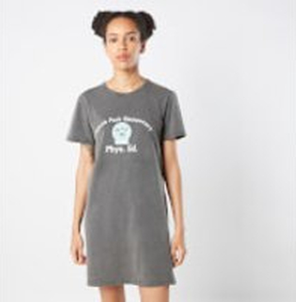South Park Cows Phys Ed Women's T-Shirt Dress - Black Acid Wash - XL - Black Acid Wash