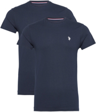 Uspa 2 Pack T-Shirt Cloud Men Tops T-shirts Short-sleeved Navy U.S. Polo Assn.