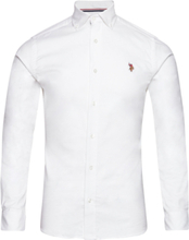 Uspa Shirt Esmar Men Tops Shirts Casual White U.S. Polo Assn.