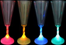 Färgskiftande Champagneglas