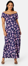 Happy Holly Tessie maxi dress Navy / Floral 32/34L