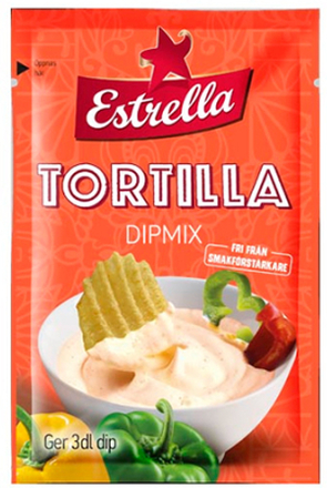 Estrella Dippmix Tortilla - 28 gram