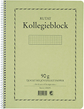 Kollegieblock A4 90g 70 blad rutat TF 5 pack