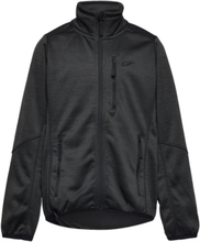 Saana Jkt Jr Sport Fleece Outerwear Fleece Jackets Black Five Seasons