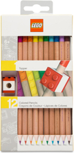Lego Stati Ry Color Pencils Toys Creativity Drawing & Crafts Drawing Coloured Pencils Multi/mønstret LEGO*Betinget Tilbud