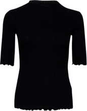 Candacekb Ss Tee Tops T-shirts & Tops Short-sleeved Black Karen By Simonsen