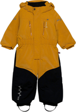 Penguin Snowsuit Kids Outerwear Snow/ski Clothing Snow/ski Coveralls & Sets Gul ISBJÖRN Of Sweden*Betinget Tilbud