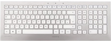 Cherry Strait 3.0 For Mac Kabling Tastatur Hvid; Sølv