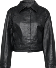 Dakota Disco College Jacket Läderjacka Skinnjacka Black MDK / Munderingskompagniet