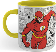 The Flash Comic Mug - Yellow
