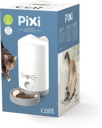 Catit PIXI Smart Futterautomat - Fassungsvermögen: 1,2 kg
