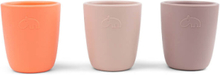 Silic Mini Mug 3-Pack Home Meal Time Cups & Mugs Cups Multi/mønstret D By Deer*Betinget Tilbud