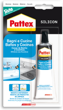 Pattex Silicone acetico bianco per bagno e cucina 1509345