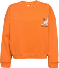 "Kg Lennox M03 Crewneck Tops Sweatshirts & Hoodies Sweatshirts Orange Kangol"