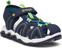 Yusuke Kids Closed Sandal W/Lights Sport Summer Shoes Sandals Multi/patterned ZigZag