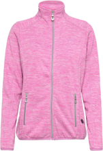 Niccole Zip Fleece Jacket Sweat-shirts & Hoodies Fleeces & Midlayers Rosa Sebago*Betinget Tilbud