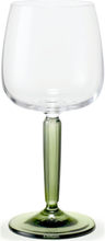"Hammershøi Hvidvinsglas 35 Cl Grøn 2 Stk. Home Tableware Glass Wine Glass White Wine Glasses Nude Kähler"