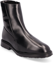 Oregon F.m - Warm Lined Shoes Boots Ankle Boots Ankle Boot - Flat Svart Wonders*Betinget Tilbud