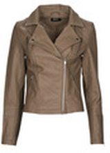Only Giacca in pelle ONLGEMMA FAUX LEATHER BIKER