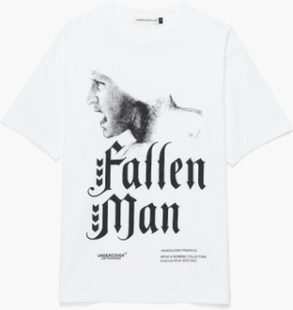 Undercover - Fallen Man T-Shirt - Hvid - XXL