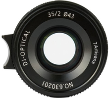 7artisans 35mm F2.0 Manuelle Fokuskameraobjektiv Vollformat Große Blende für Leica M2 / M3 / M4P / M5 / M6 / M7 / M9 / M9 / M9P / M10 / M240 / M240P / M242 / M262 Spiegellose Kameras