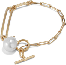 Salon Pearl Bracelet, gullbelagt sterling sølv