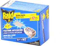 Raid Anti zanzare con piastrine elettrico da muro per casa