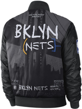 Brooklyn Nets City Edition Courtside Men's Nike NBA Jacket - Black