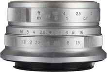 7artisans 25mm F1.8 Manuelle Fokuslinse Große Blende für Olympus Epm2 / E-PL7 / E-PL8 / E-P5 / E-P6 für Panasonic G5 / G6 / G7 / G5 / G6 / G6 / GM10 / GH4 / GH5 M4 / 3- Spiegellose Kameras montieren