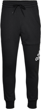 Essentials French Terry Tapered Cuff Logo Pants Sport Sweatpants Black Adidas Sportswear