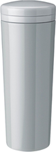 Carrie Termoflaske 0.5 L. Light Grey Home Tableware Cups & Mugs Thermal Cups Grey Stelton