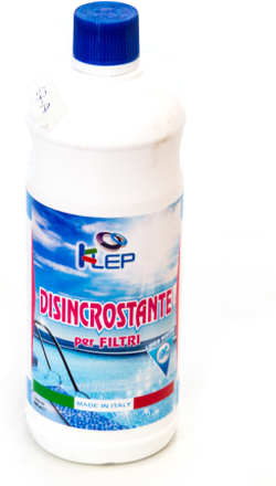 1lt Disincrostante disinfettante per pulizia manutenzione filtri piscine KLE013