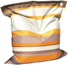 Cuscinone cuscino gigante riga gialla poltrona a sacco relax casa P1551003/C